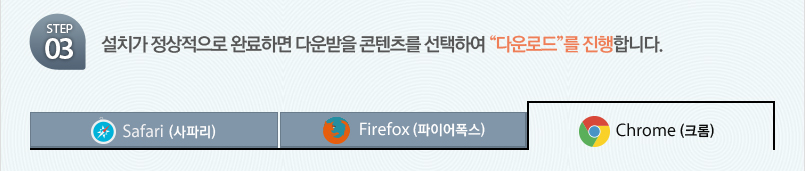 step03 ġ  Ϸϸ ٿ  Ͽ ٿε塱 մϴ.