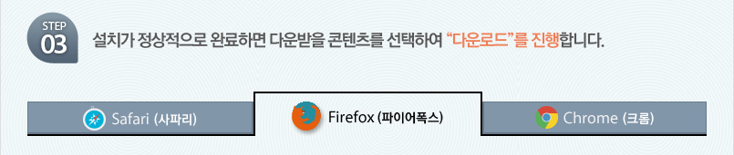 step03 ġ  Ϸϸ ٿ  Ͽ ٿε塱 մϴ.